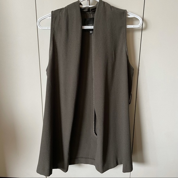 Dynamite Army Green Cardigan - Picture 1 of 4